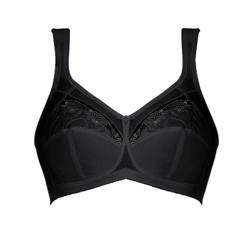 Anita Safina noir soutien-gorge sans armatures en dentelle