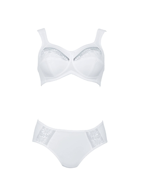 Anita Safina blanc soutien-gorge sans armatures en dentelle
