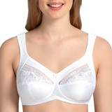 Anita Safina blanc soutien-gorge sans armatures en dentelle