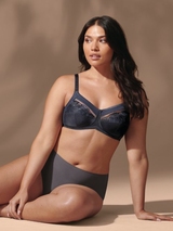 Anita Safina bleu soutien-gorge sans armatures en dentelle