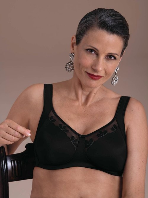 Anita Sophia noir soutien-gorge sans armatures en dentelle