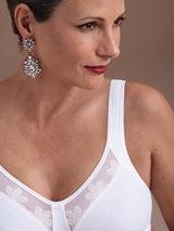 Anita Sophia blanc soutien-gorge sans armatures en dentelle