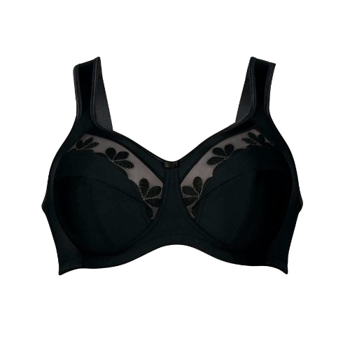 Anita Sophia noir soutien-gorge sans armatures en dentelle