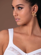 Anita Sophia blanc soutien-gorge sans armatures en dentelle