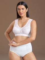 Anita Mylena blanc soutien-gorge sans armatures en dentelle