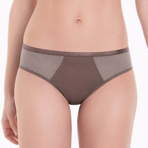 Rosa Faia Eve marron slip