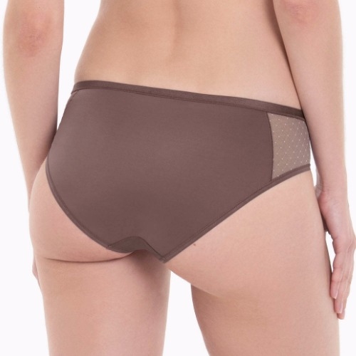 Rosa Faia Eve marron slip