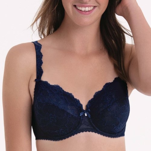 Rosa Faia Bobette bleu marine soutien-gorge sans forme