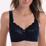 Rosa Faia Bobette bleu marine soutien-gorge sans armatures en dentelle