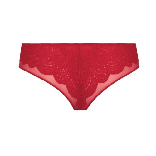 Rosa Faia Selma rouge slip