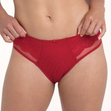 Rosa Faia Selma rouge slip