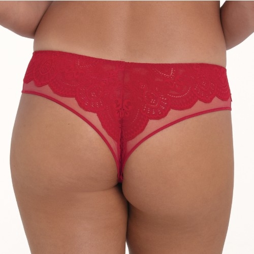 Rosa Faia Selma rouge slip