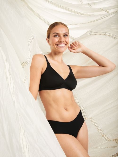 Rosa Faia Selma noir soutien-gorge sans armatures en dentelle
