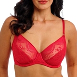 Wacoal Lingerie Sensu Lace rouge soutien-gorge sans forme