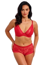 Wacoal Lingerie Sensu Lace rouge soutien-gorge sans forme