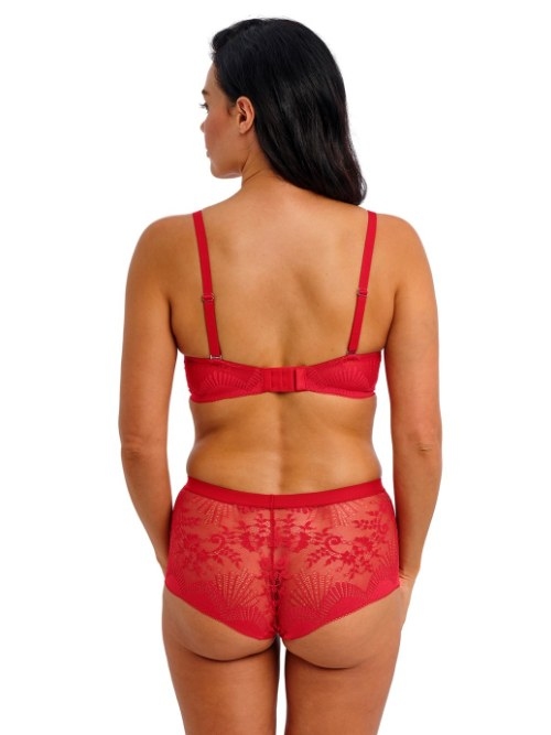 Wacoal Lingerie Sensu Lace rouge soutien-gorge sans forme