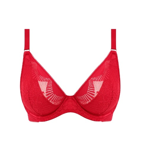 Wacoal Lingerie Sensu Lace rouge soutien-gorge sans forme