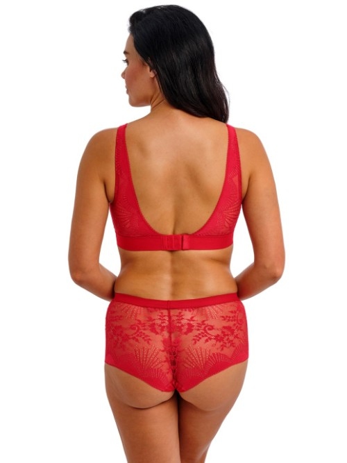 Wacoal Lingerie Sensu Lace rouge soutien-gorge sans armatures en dentelle