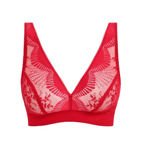 Wacoal Lingerie Sensu Lace rouge soutien-gorge sans armatures en dentelle
