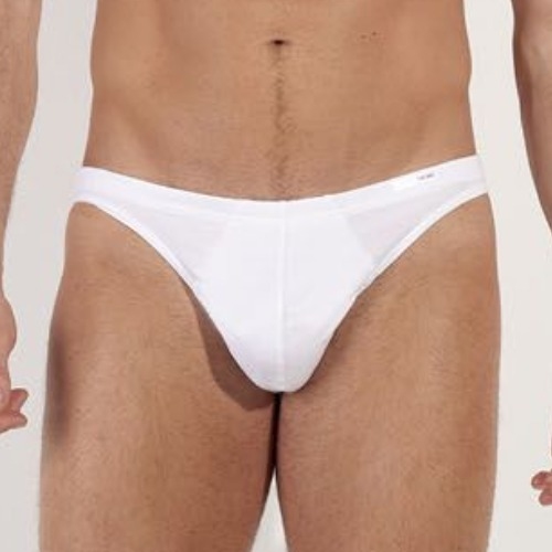 HOM Premium Cotton blanc slip pour hommes