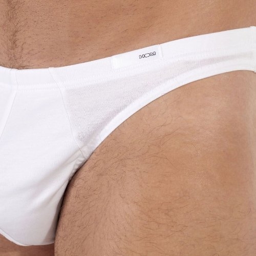 HOM Premium Cotton blanc slip pour hommes