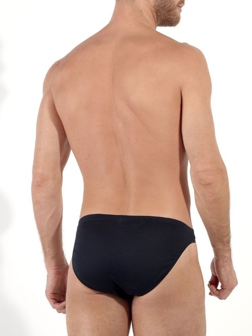 HOM Premium Cotton bleu marine slip pour hommes