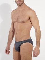 HOM Premium Cotton gris slip pour hommes