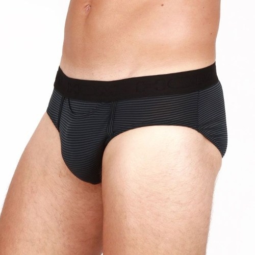 HOM Simon noir slip pour hommes