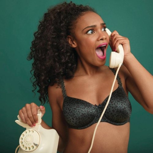 Rosa Faia Joy vert/print soutien-gorge sans forme