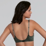 Rosa Faia Joy vert/print soutien-gorge sans armatures en dentelle