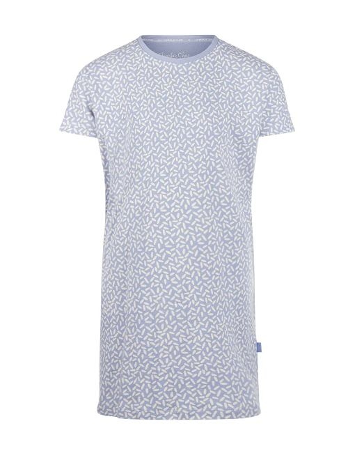 Charlie Choe Fresh Summer Nights bleu/blanc chemise de nuit