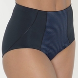 Anita Clara noir/bleu haut slip