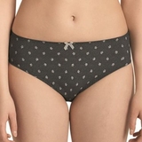Anita Versailles noir/print slip