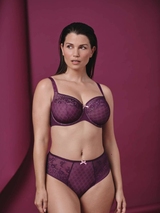 Rosa Faia Rosemary violet haut slip