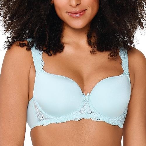 LingaDore Quotidien Uni Fit Plus Bra bleu soutien-gorge rembourré