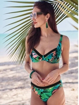 Maillots de bain Anita Milla bleu soutien-gorge bikini corbeille