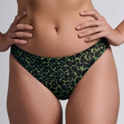 Marlies Dekkers Rapsody vert/print slip brésilien