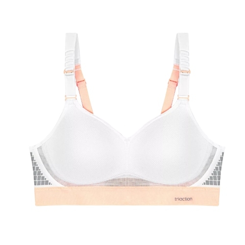 Triomphe Triaction Hybrid Lite blanc soutien-gorge de sport