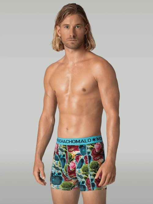 Muchachomalo Basic multicolore/print boxer