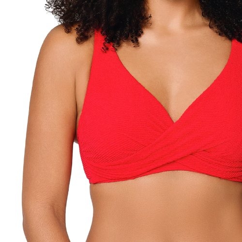 Plage de LingaDore Stand Out rouge soutien-gorge bikini corbeille