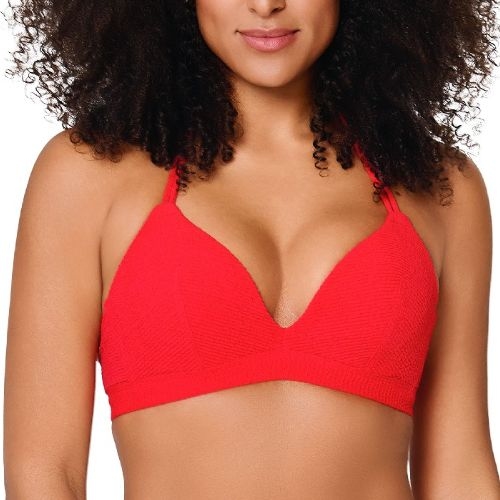 Plage de LingaDore Stand Out rouge haut de bikini préformé