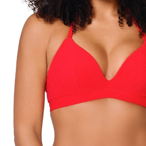 Plage de LingaDore Stand Out rouge haut de bikini préformé