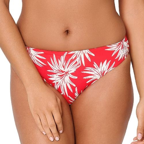 Plage de LingaDore Fresh Flowers rouge slip de bikini