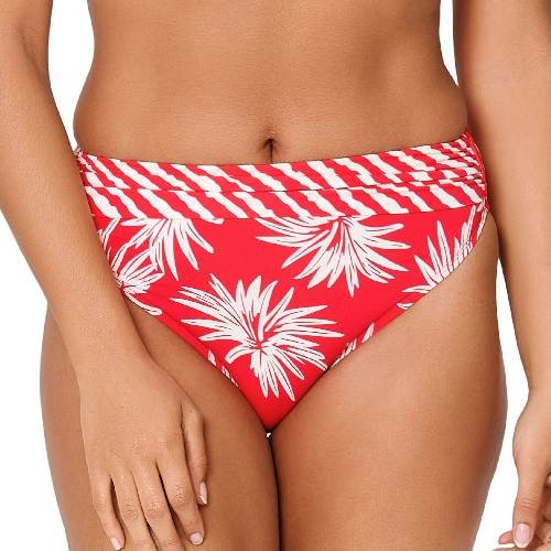 Plage de LingaDore Fresh Flowers rouge slip de bikini