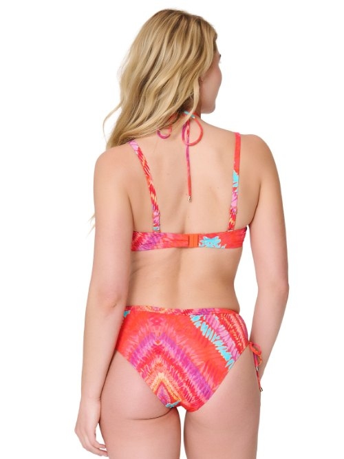 Plage de LingaDore Beach Vibes Only corail haut de bikini préformé