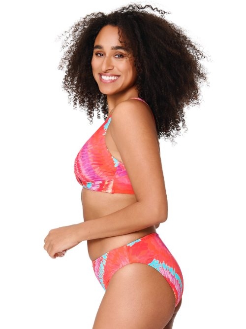Plage de LingaDore Beach Vibes Only corail slip de bikini