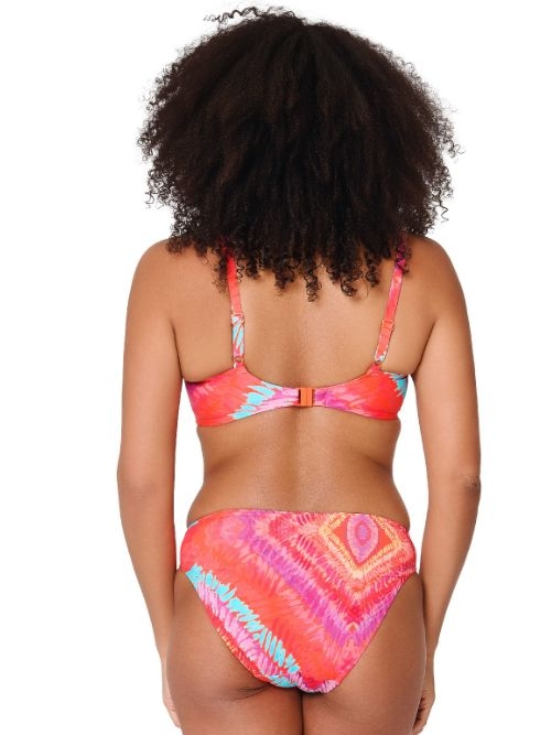 Plage de LingaDore Beach Vibes Only corail slip de bikini