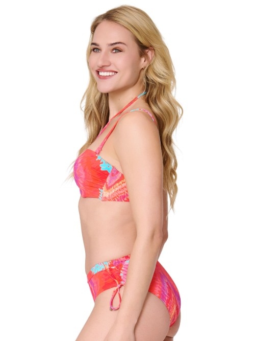 Plage de LingaDore Beach Vibes Only corail slip de bikini