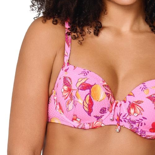 Plage de LingaDore Pink Paradise rose haut de bikini préformé