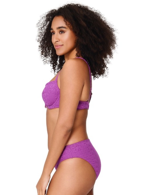 Plage de LingaDore Purple Pulse violet soutien-gorge bikini corbeille